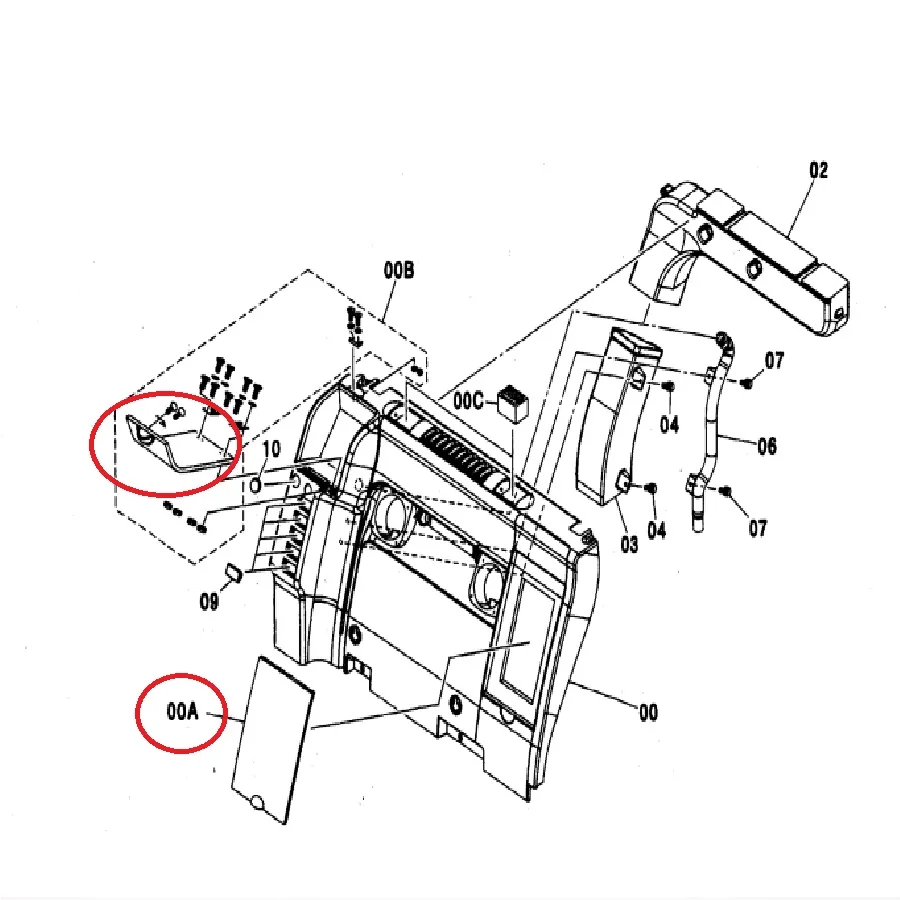 4482695,4485934,FUSE COVER REAR Hitachi ZX125US,ZX60,ZX70,ZX80,ZX135,ZX75,ZX125