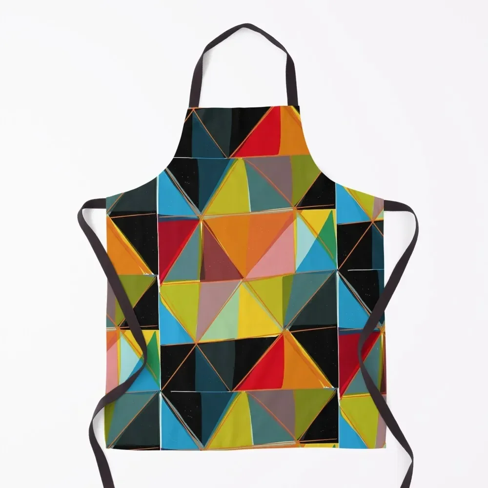 

Square Triangles 1 Apron Hairdresser Men's Kitchen Waterproof Kitchen For Women Waterproof Kitchen Woman Apron