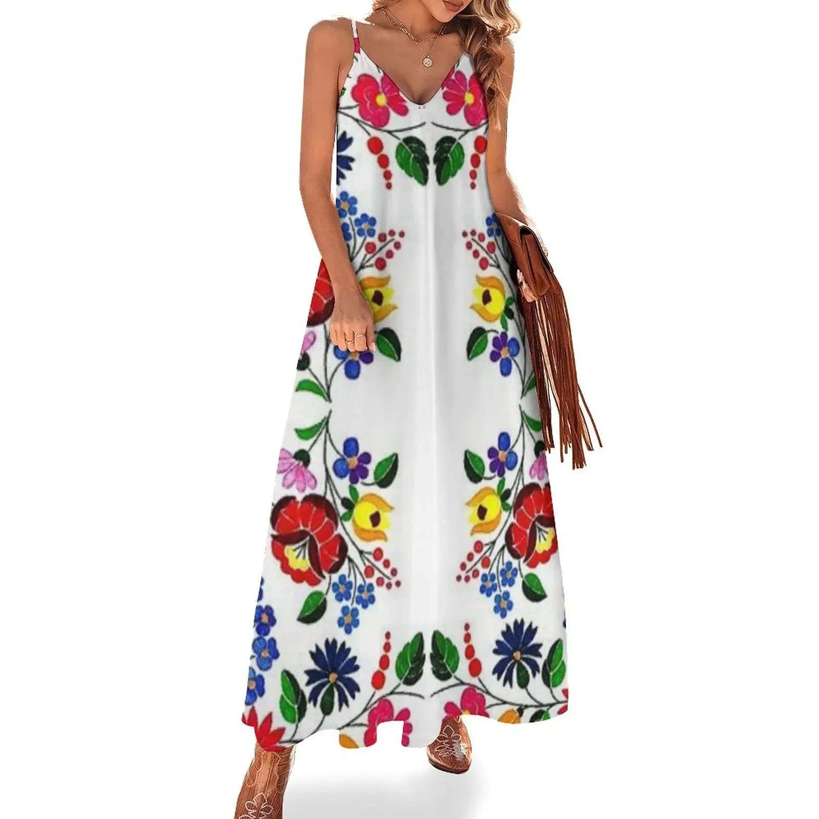 

kalocsai Sleeveless Dress chic and elegant woman dress long dress women dresses ladies 2024 summer