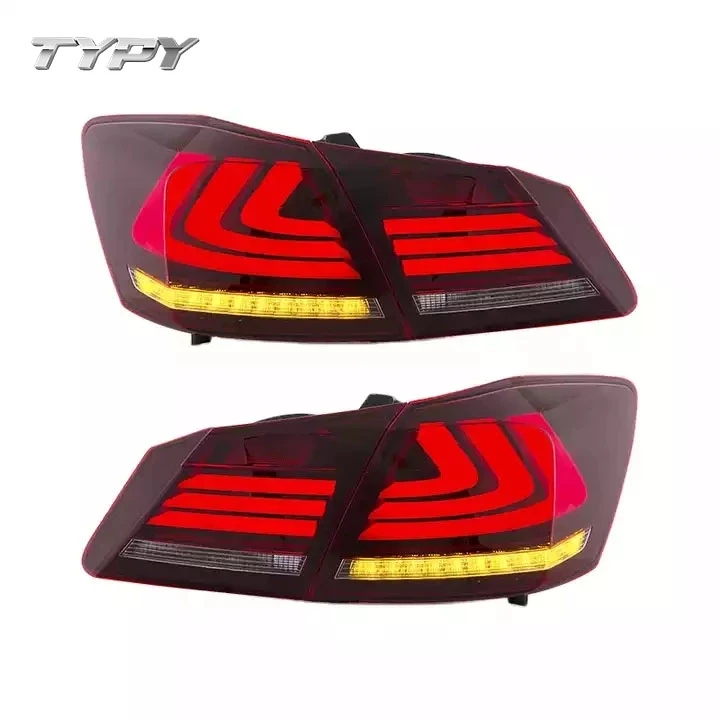 9th Gen LED Modified Taillights Rear Tail Lamp Assembly 2014-2016 Sequential Indicator Tail Light For Honda Accord 9.5th