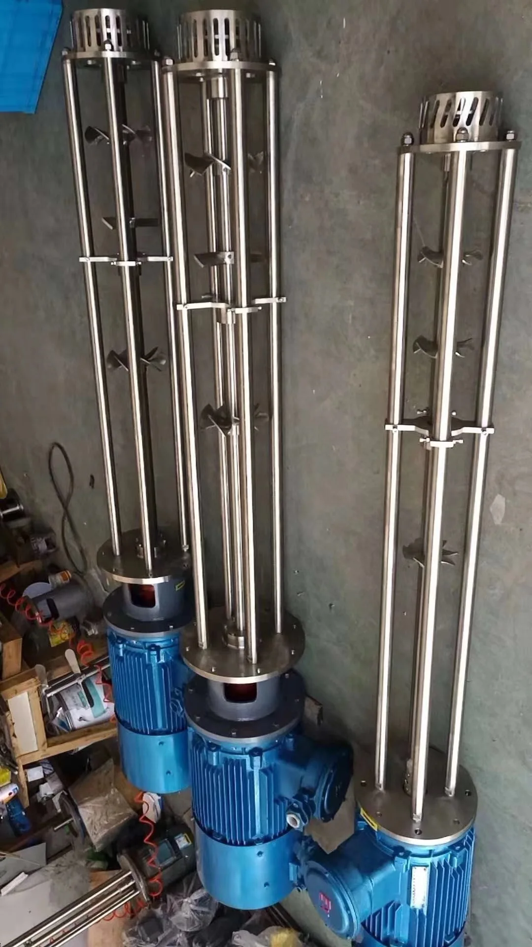 50-200L Industrial Liquid Agitator Paint Ink Adhesive Mixer High Speed Food Electric Mixer Mixing Machine Coating