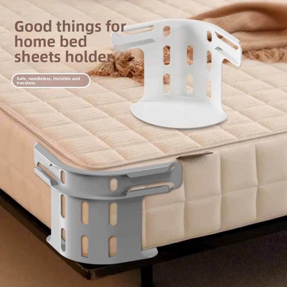 Bed Sheet Holder, Non Slip, Anti Running, Non Shifting, Divine Tool Without Needle Clip, Invisible Card