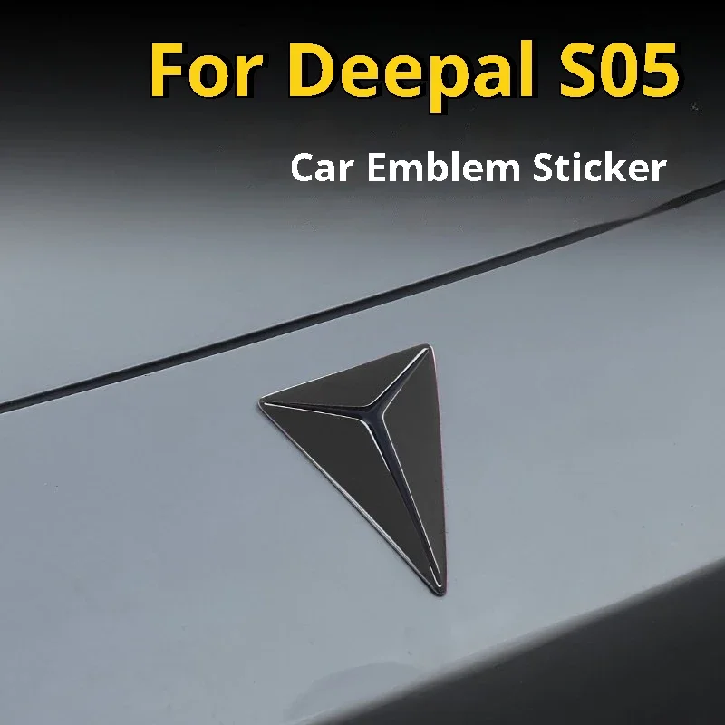 For Deepal S05 Car Emblem Sticker Front Rear Badge Tailgate Letter Decal Exterior Modification Decorative Accessories