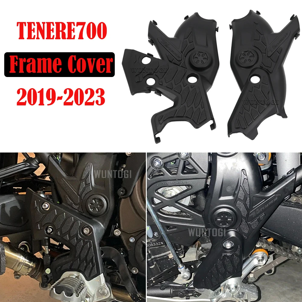 

For Yamaha TENERE700 T700 T7 XTZ 700 2019-2023 Motorcycle Accessories Bumper Frame Protection Guard Cover Tenere700 Frame Bumper