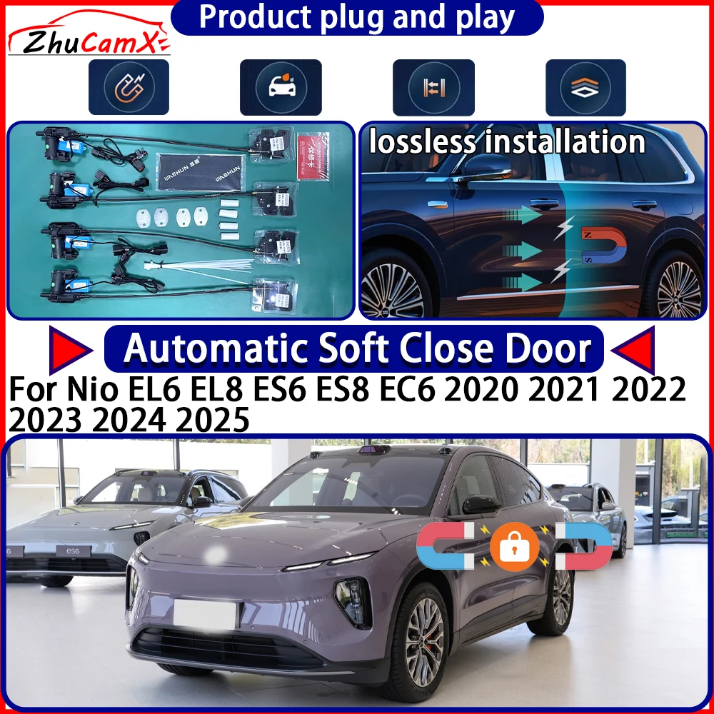 

Door Lock Actuator for Nio EL6 EL8 ES6 ES8 EC6 2020 2021 2022 2023 2024 2025 Soft Close Door Kit Power Latch System Auto Pull