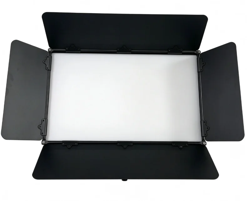 200W 432LED Bi-Color Panel Light Ra95 R9 Over 90 DMX512 Fanless Silent 3200K 5600K Wedding Stage Studio Photography Fill Light