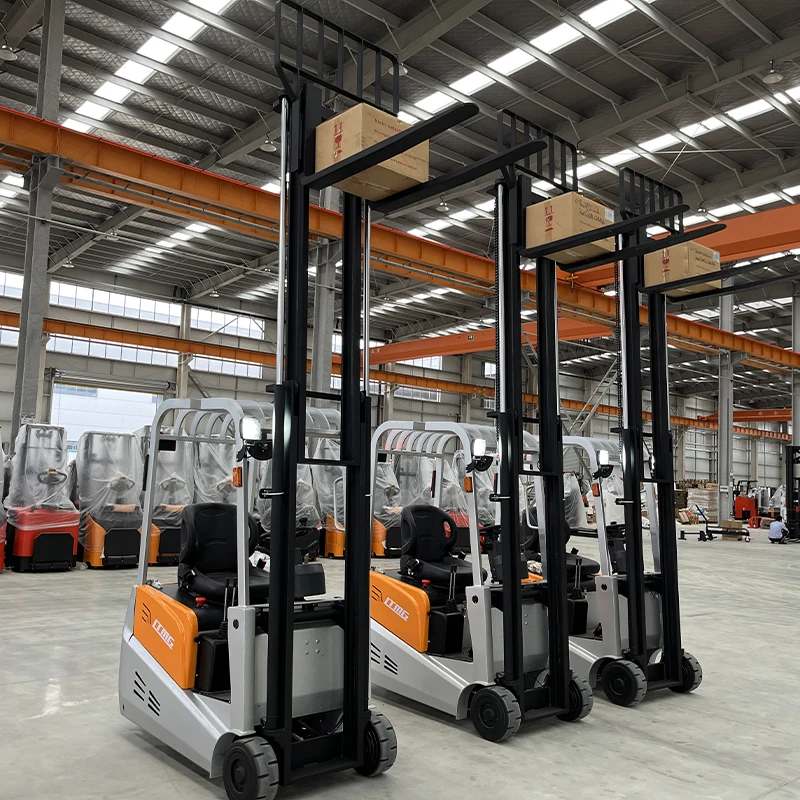 Three wheels electrical forklift 1.5 ton 1.6 ton 1.8 ton 2t mini electric forklift with side shift