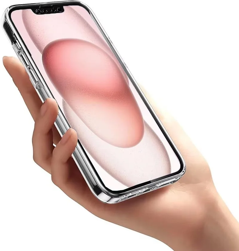 360 Full Body Cover Shockproof Phone Case For iPhone 16 15 14 13 12 11 Pro Max X Screen Protector Film TPU Clear Cover Soft Case - Image 4