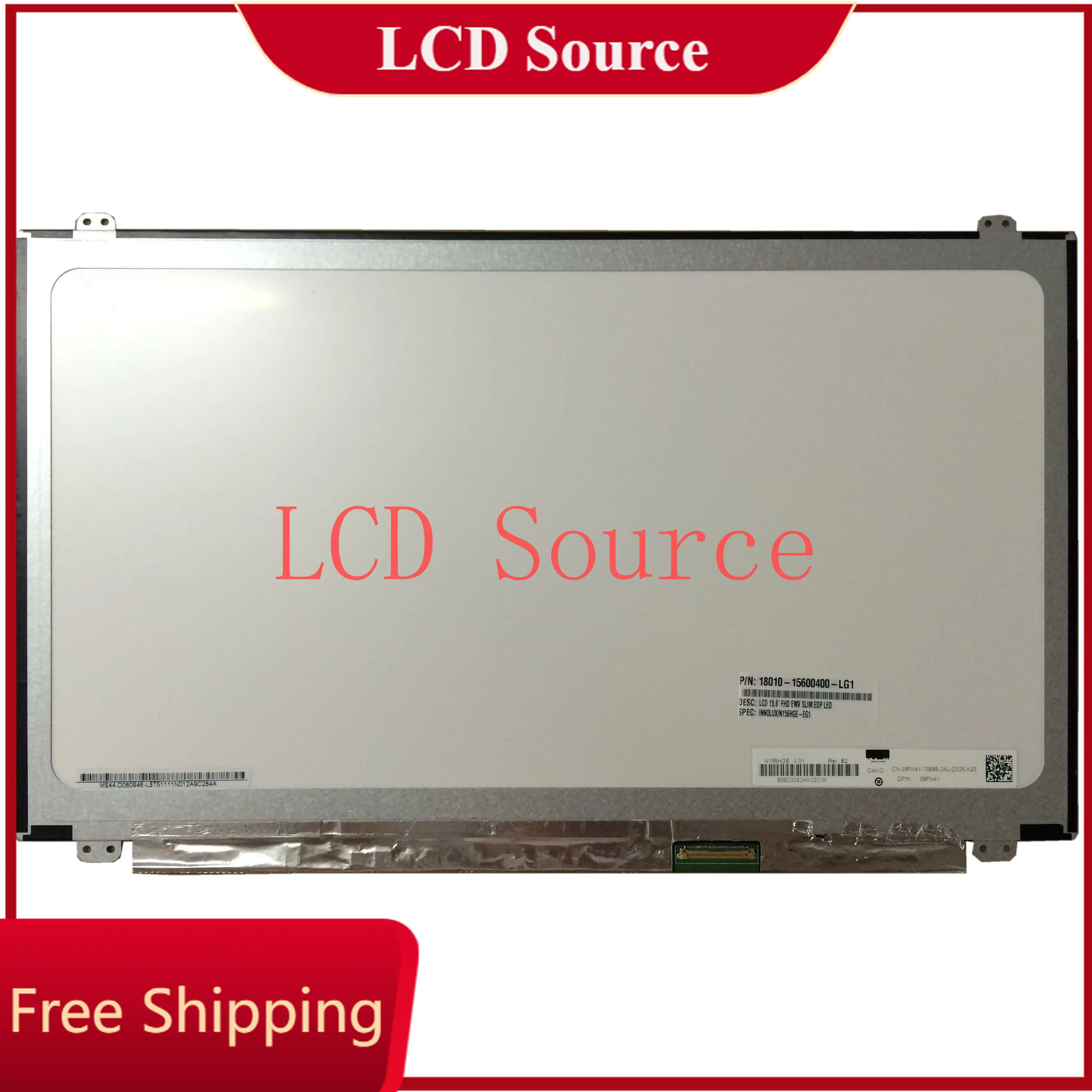 

N156HGE-LG1 fit B156HTN03.2 B156HTN03.3 N156HGE-LA1 N156HGE-LB1 40 pin 1920x1080 Laptop LCD Screen