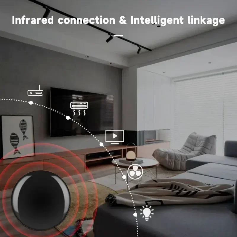 Imagem -06 - Tuya Zigbee Controle Remoto ir Casa Inteligente Controlador para tv Dvd ar Condicionado Aud Funciona com Alexa Google Home