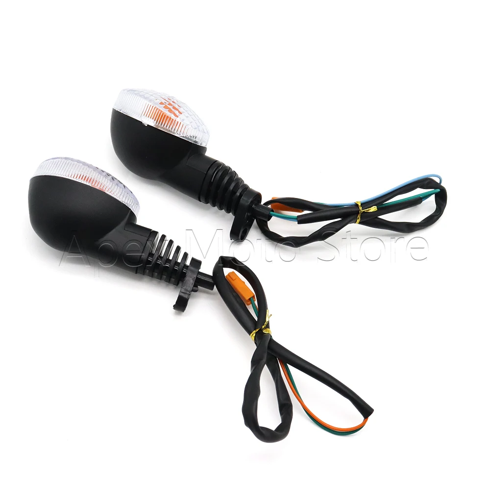 For Kawasaki Vulcan S 650 VN650 Ninja250 EX250 EX250R KLX300 KLX250 KLX230 Motorcycle Front Rear Turn Signals Light Indicators