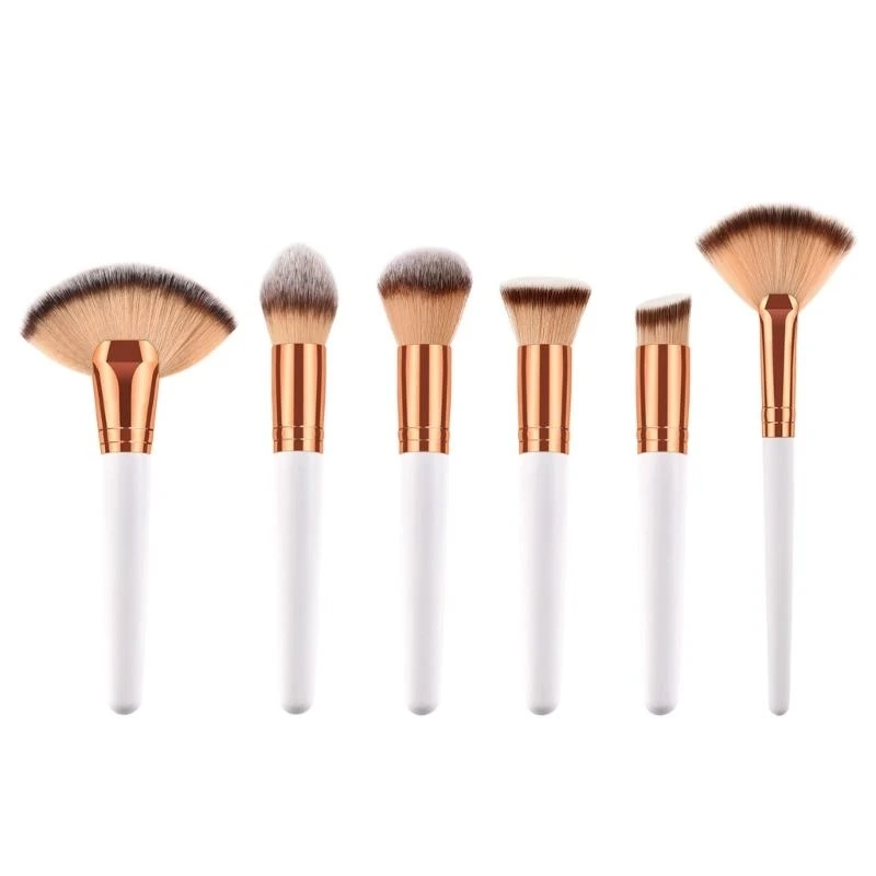 G99E Soft Face Makeup Brushes Eyeshadow Brush Ergonomic Handle Cosmetic Brushes