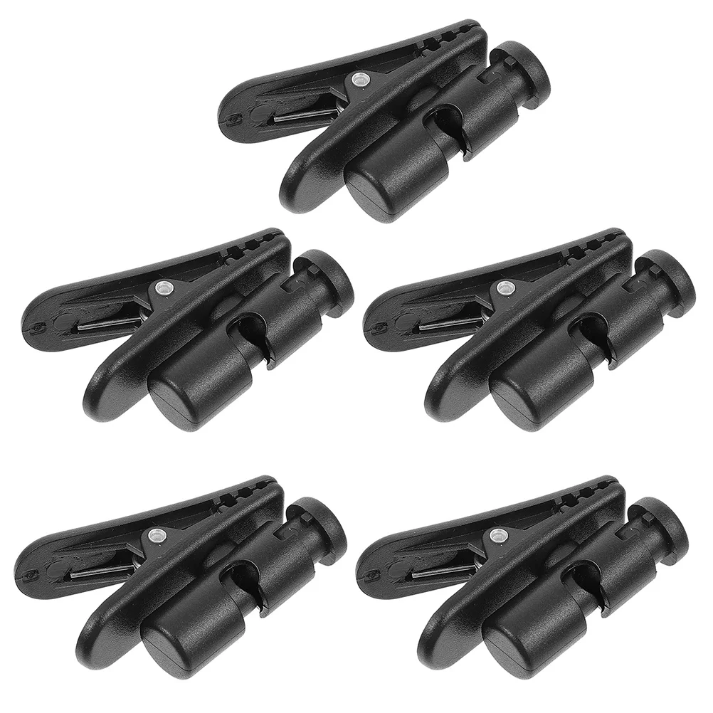 5 Pcs Headphone Cable Clip Headset Clips Earphone Fixing Wire Holders Headphones Clamps Earplugs