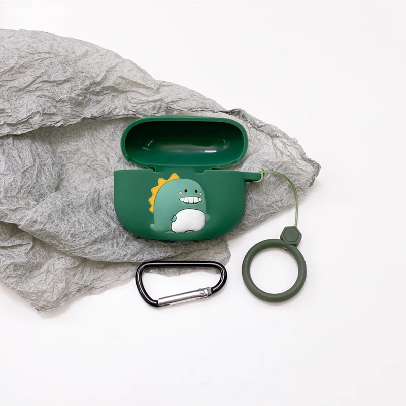 Étui pour écouteurs Bluetooth avec anneau en silicone anti-chute, étui de dessin animé, housse pour Sony WF1000 XM5, drôle et mignon, wf100xm5
