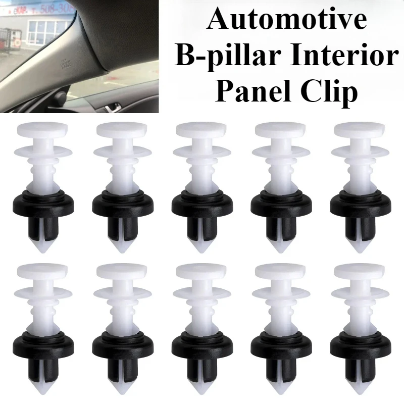 Automotive B-Pillar Interior Board Clip for Honda Civic Clarity CR-V Fit Pilot Acura Pillar Rocker Panel Floor Retainer Clip