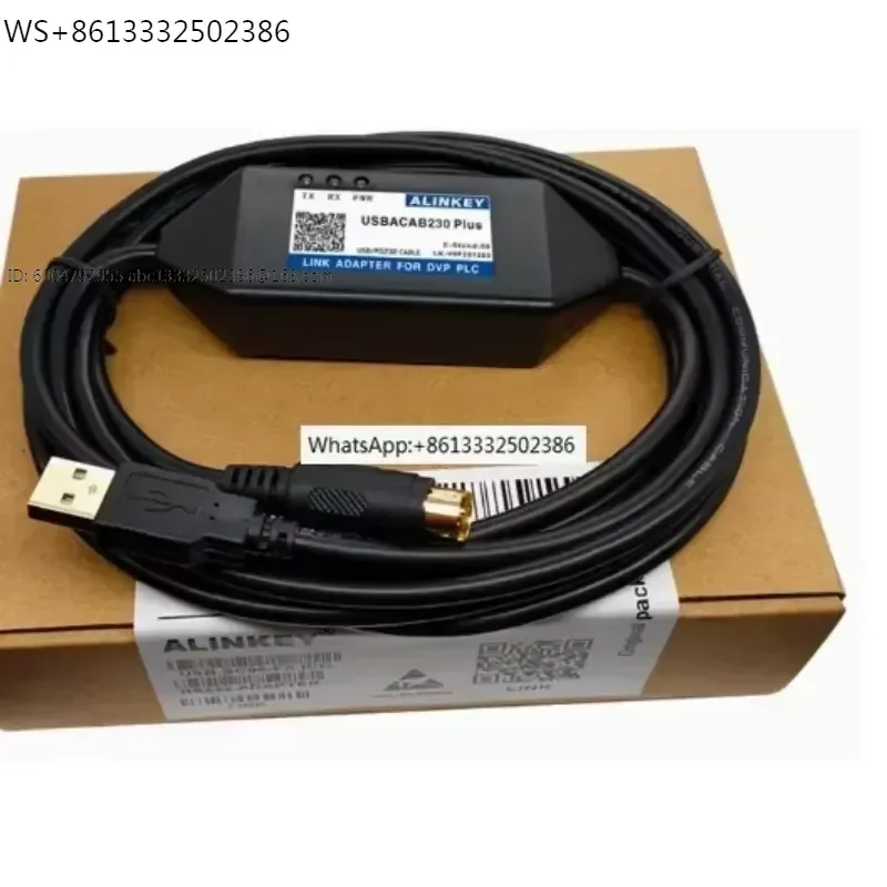USB-XW2Z-200S Programming Cable for CS/CJ Series PLC, CQM1H CPM2C CPM2AH CJ1M-CPU13 CS1H-CPU65H