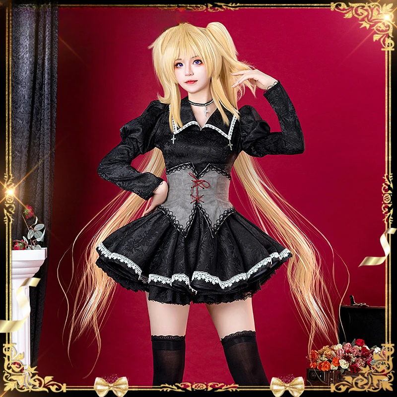 

Tsukiyomi Utau Cosplay Costume Anime Shugo Chara Cosplay DokiDoki-R Women Cute Dress Cosplay Costume Tsukiyomi Utau Gothic