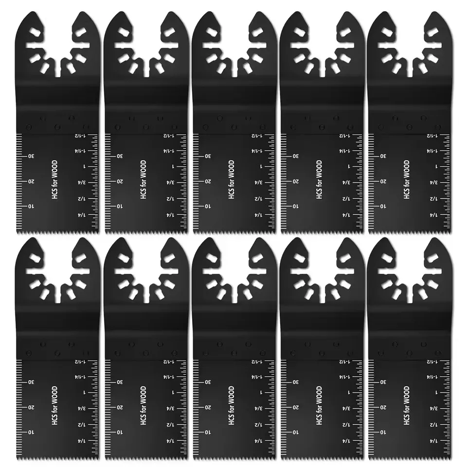 100/50/20 Stuks Oscillerende Zaagblad Multi Gereedschap Blades Multifunctionele Vernieuwer Snijmes Voor Hout Metaal Snel snijden Blade