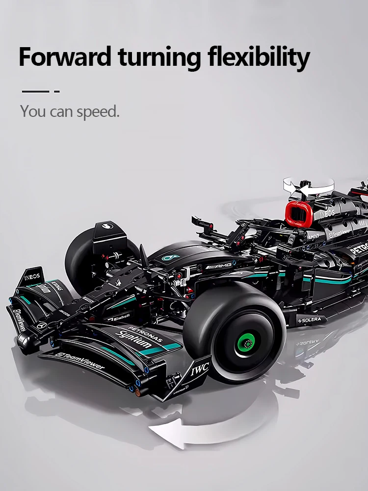 

Строительный блок, спортивный автомобиль, черный гоночный автомобиль 1:8, длина 63 см, развивающие игрушки, встроенная связь, подарок на день рождения.