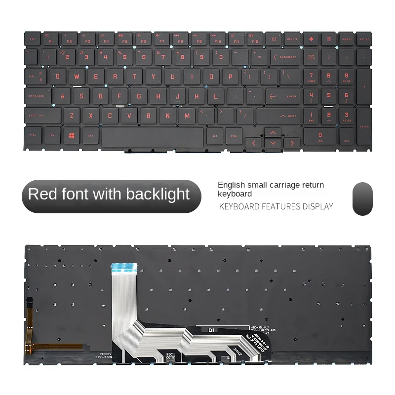 Applicable replacement OMEN For HP Laptop  16-b0080tx TPN-Q236 Q265 Q280 Laptop keyboard