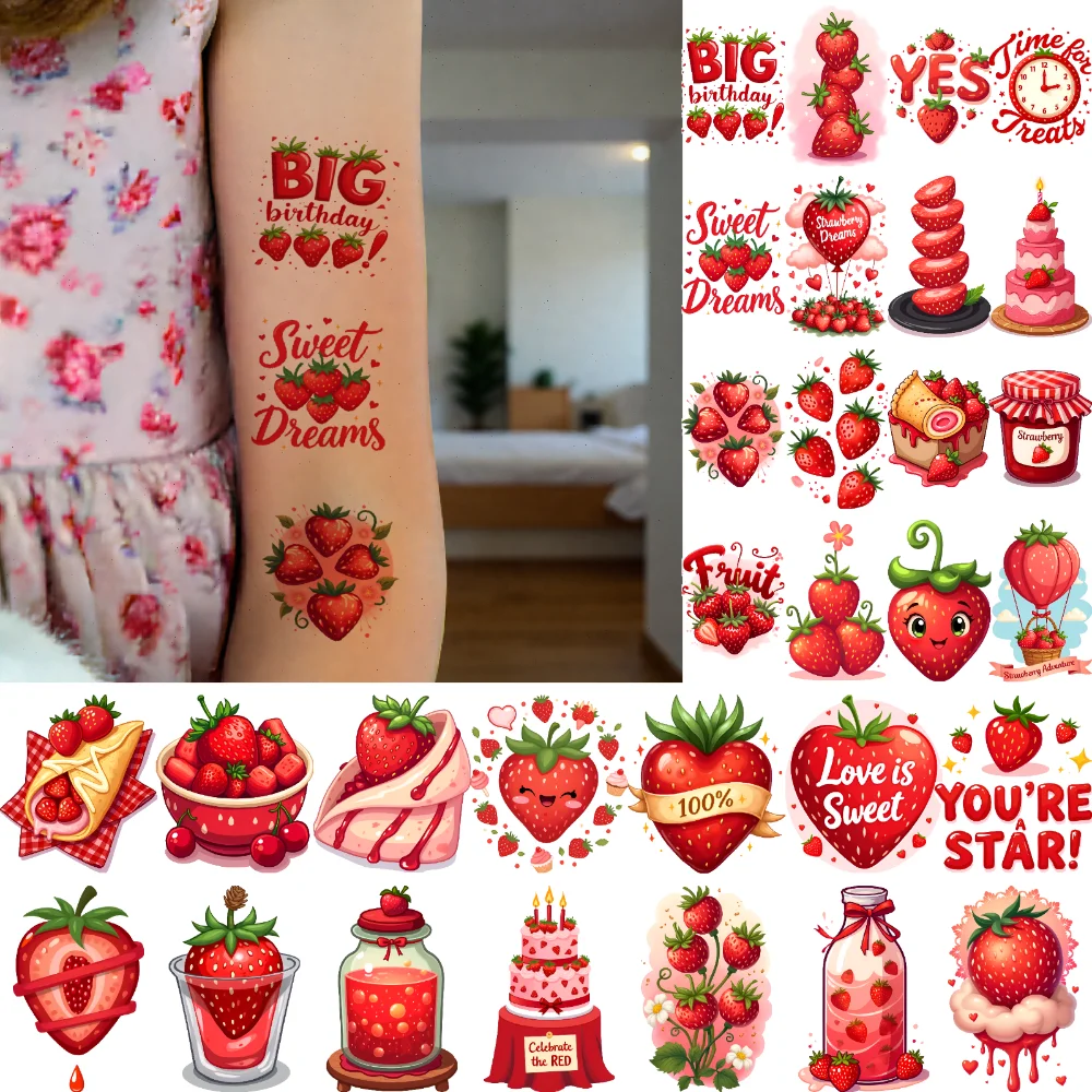 

63pcs Temporary Tattoo Decorative Stickers Waterproof Long-lasting Body Stickers Dinosaur Stickers Cartoon For Shoulders Boys