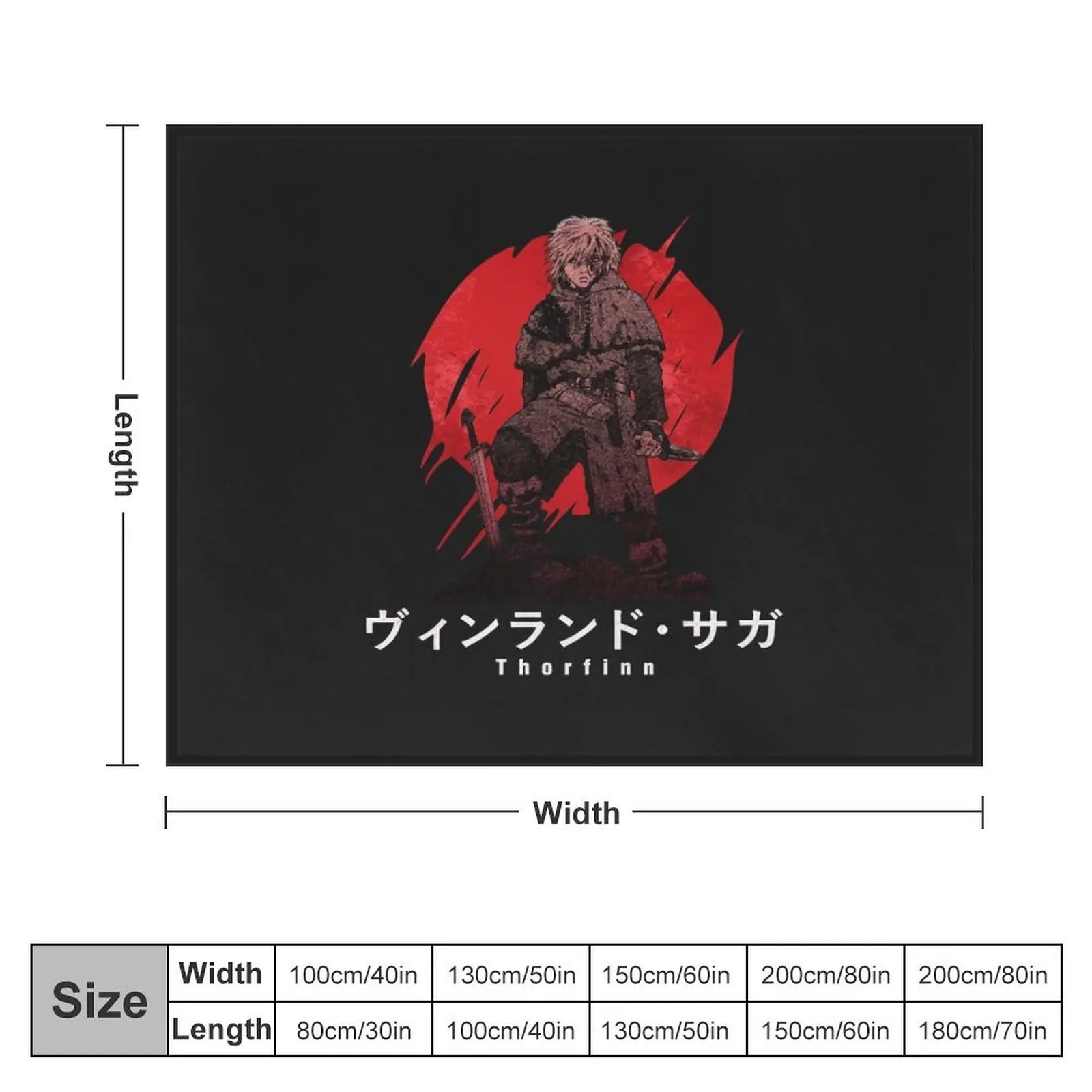 Thorfinn - Vinland saga Throw Blanket Blankets For Sofas Luxury Throw warm winter for sofa Blankets