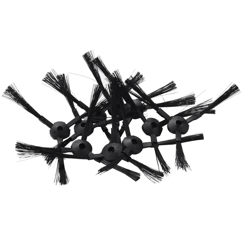 Thay Thế Tiêu Thụ Phụ Kiện Phần 10 Chiếc Bàn Chải Cạnh Bên + Tặng Bộ 5 Bộ Lọc Hepa + 5 Cây Lau Nhà + Tặng 10 chiếc Ic Dán Cho ILIFE V3 V