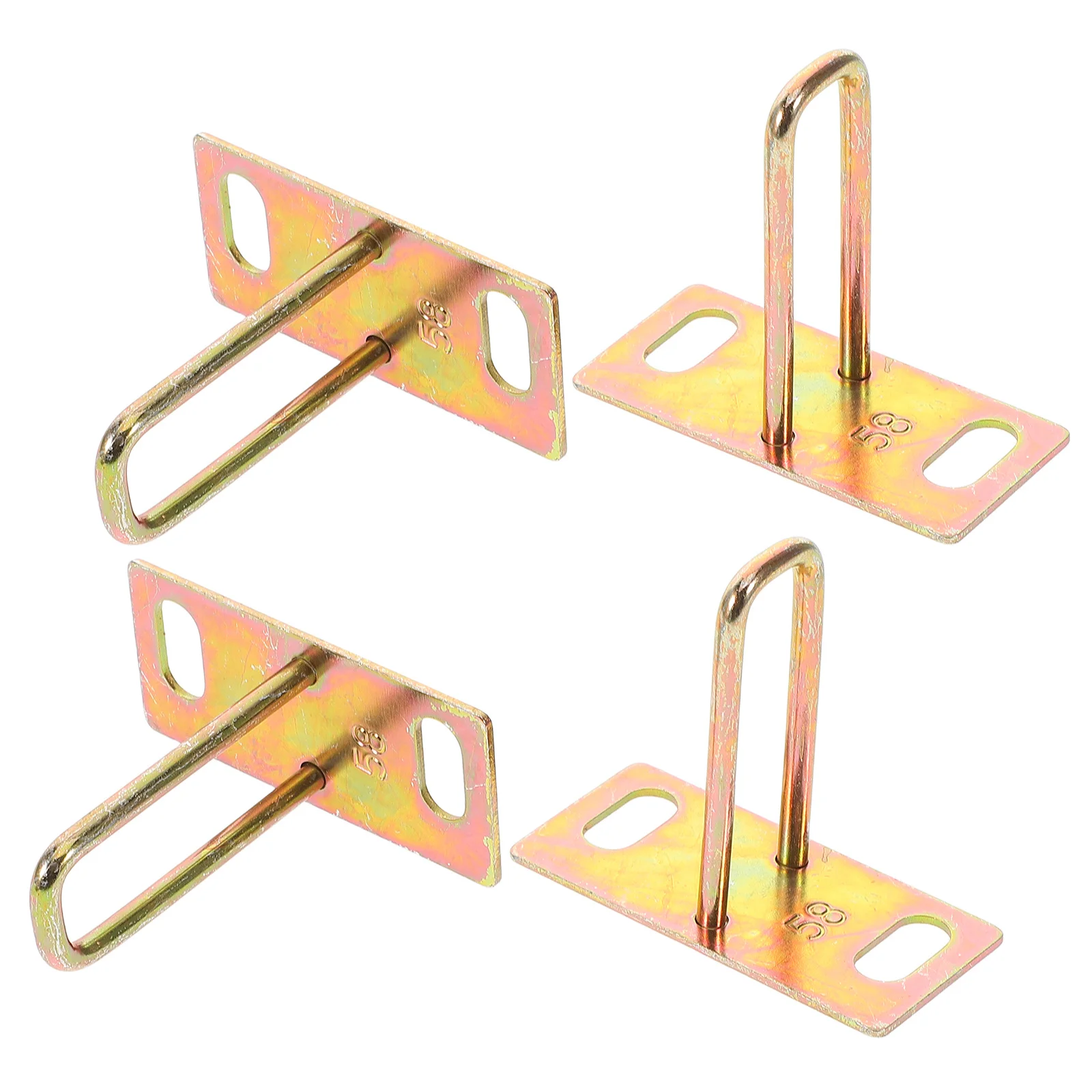 

4Pcs Electric Scooter Seat Lock Hook Multi-Vehicle Replacement Motorcycle Foot Pedal Saddle Seat Bucket Lock Secure