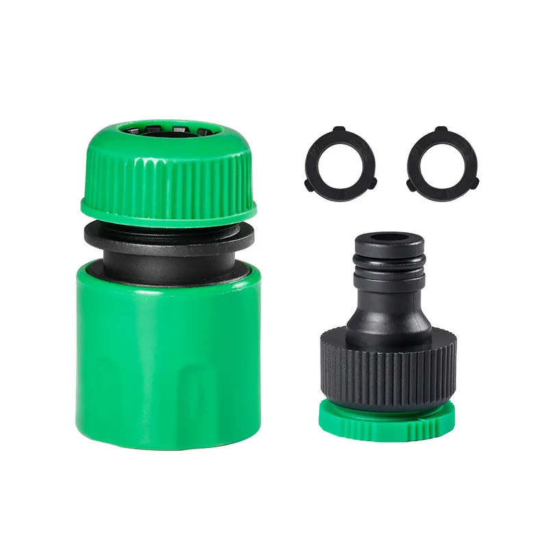 

Irrigation 1/2'' Water Nipple Head Set ABS Material Gardening Tool Sprinkler Water Gun Quick Connector