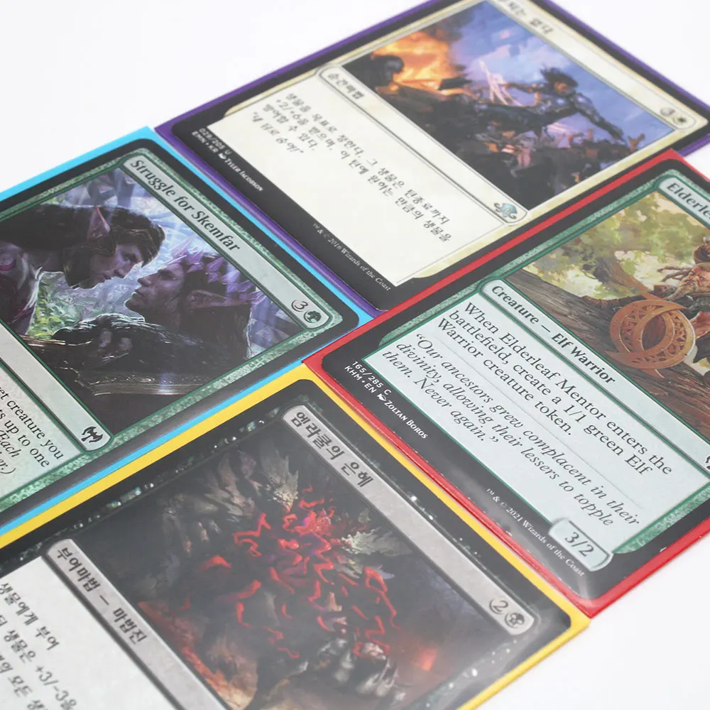 

200PCS 66*91mm Board Game Katana Standard Card Sleeves TCG Cards Protector For MTG Card Sleeves