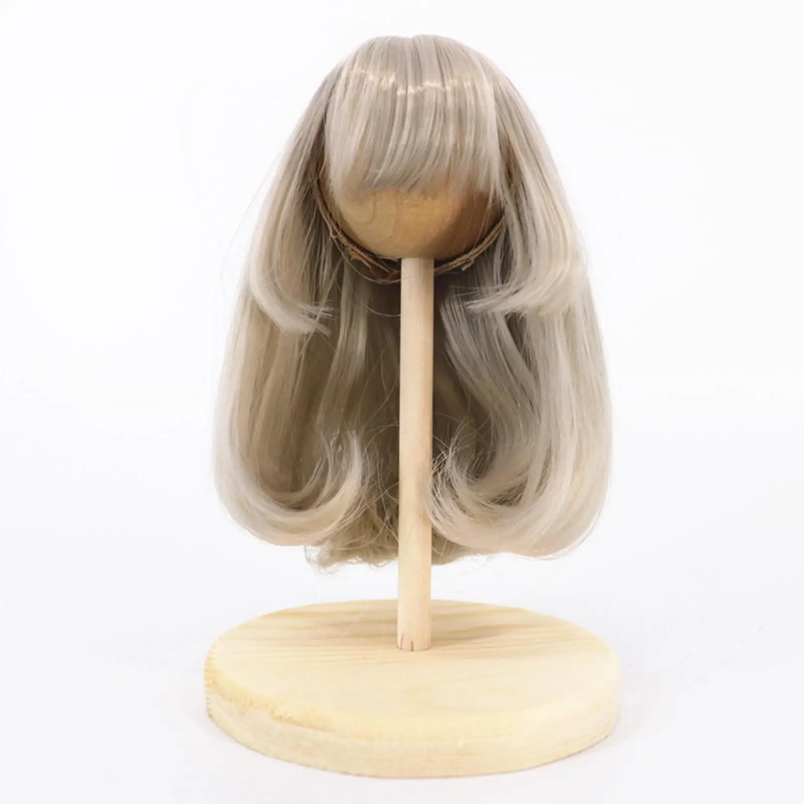 

Doll Hair Wig Handmade Soft Replacement Wig High Temperature Silk Long