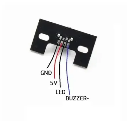 BB Sound Signal Loss Alarm LED Light Loss Aircraft Finder Install with 4pcs WS2812B Led for NAZE32,F3,F4,F7 Flight Control