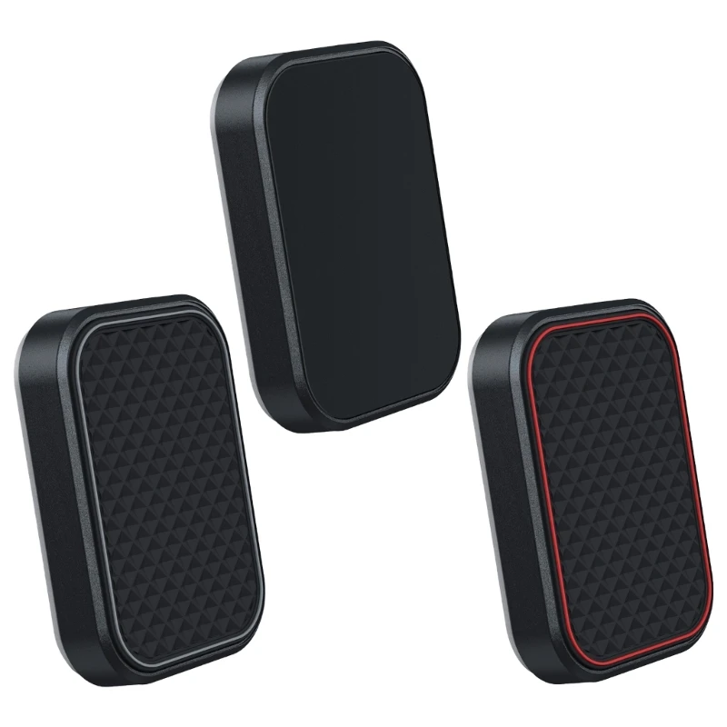 قطعة واحدة من حامل التثبيت على الحائط المغناطيسي للهاتف المحمول اللاصق على الحائط للوحة قيادة السيارة المنزلية وأي أسطح أملس