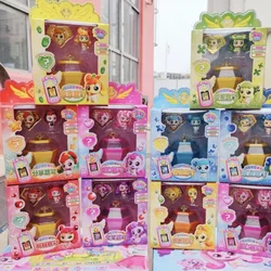 New Catch Teenieping Shining Stone Set Series Model Figurine Cartoon Anime Girl Play House Toy Cute Room Decoration Kid Gift Toy