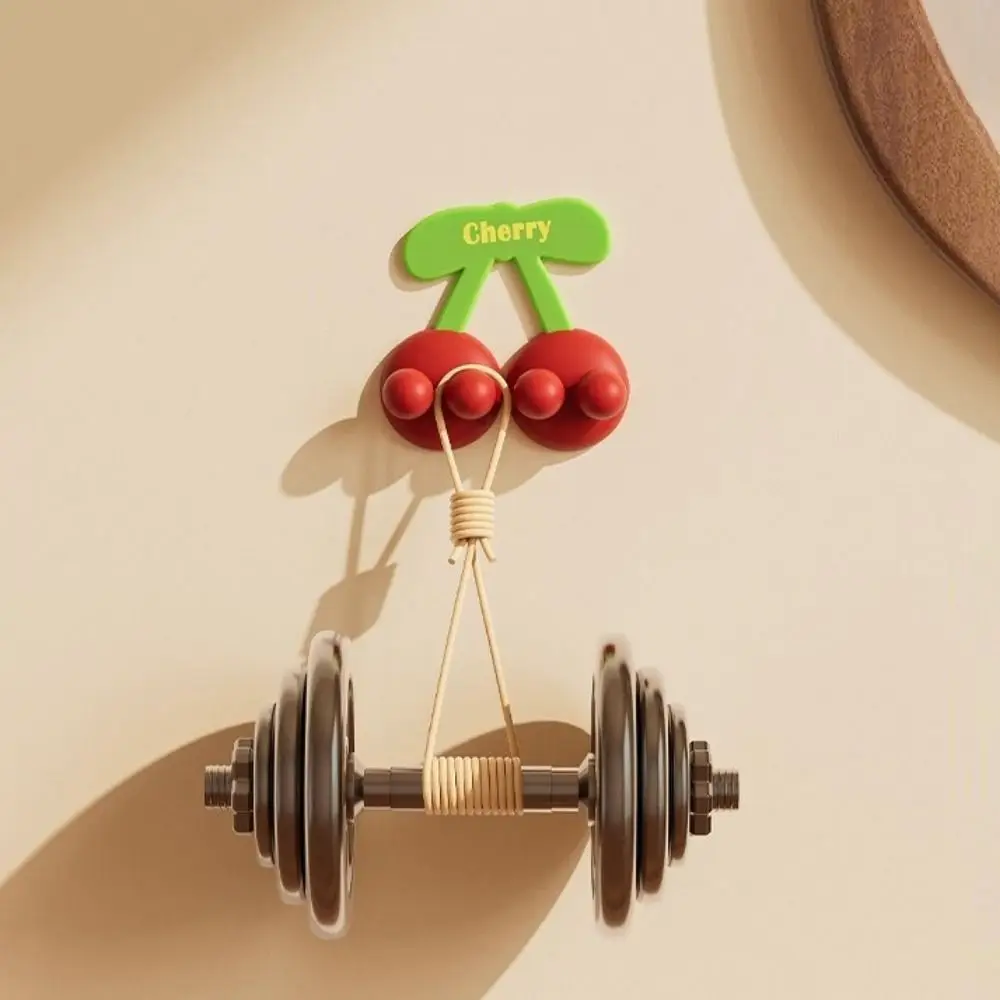 

Self Adhesive Fruit Shaped Toothbrush Holder Waterproof Punch Free Silicone Toothbrush Holder Decorative Space Saving