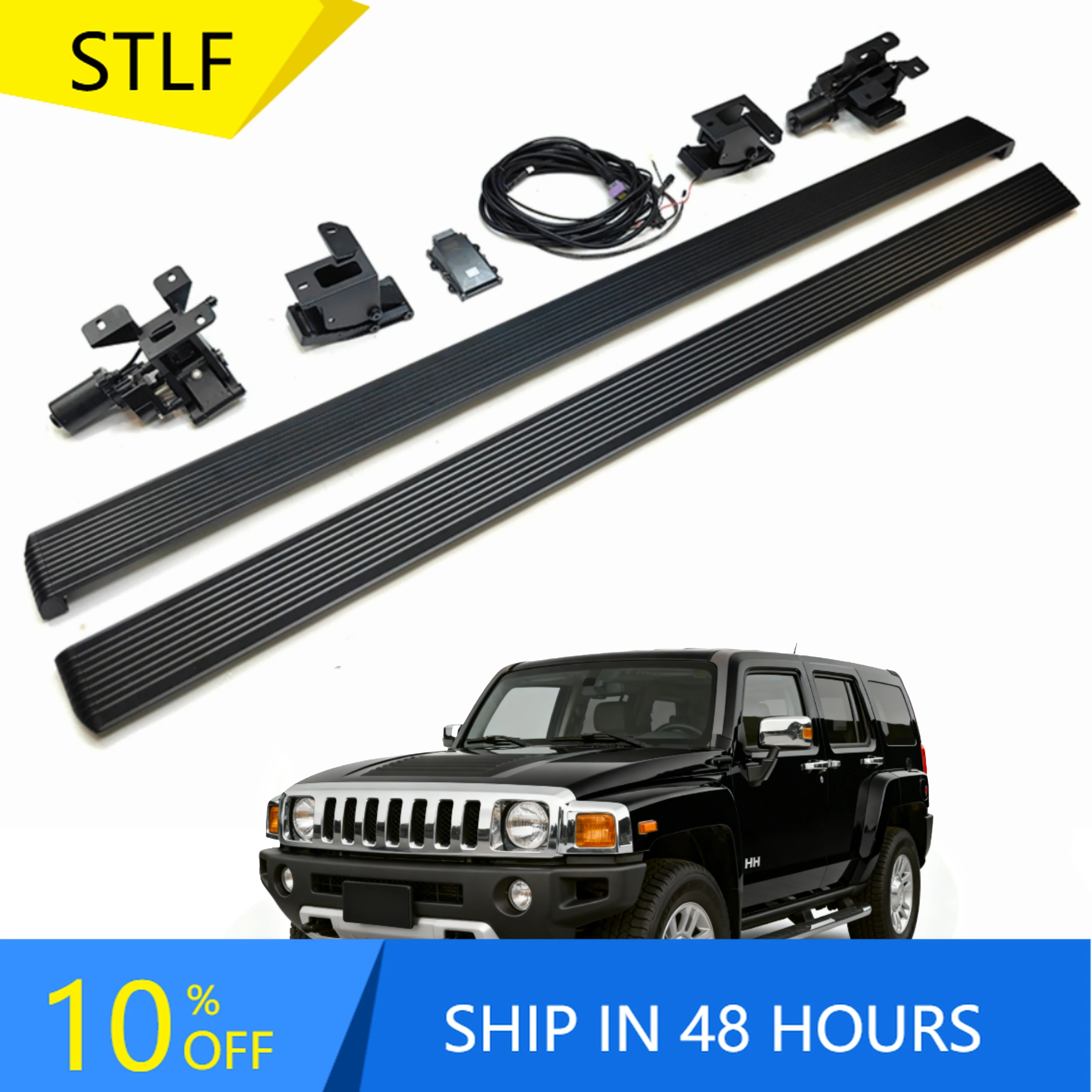 

STLFWJ Power Running Boards for Hummer H3 2005+ Aluminum Alloy Electric Side Steps OEM/ODM