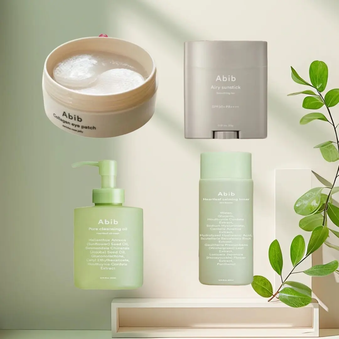 Korea Abib Herba Houttuyniae Soothing Essence Toner /Eye Mask Reduce Fine Lines Improves Skin Reddening And Repairs Skin Barrier