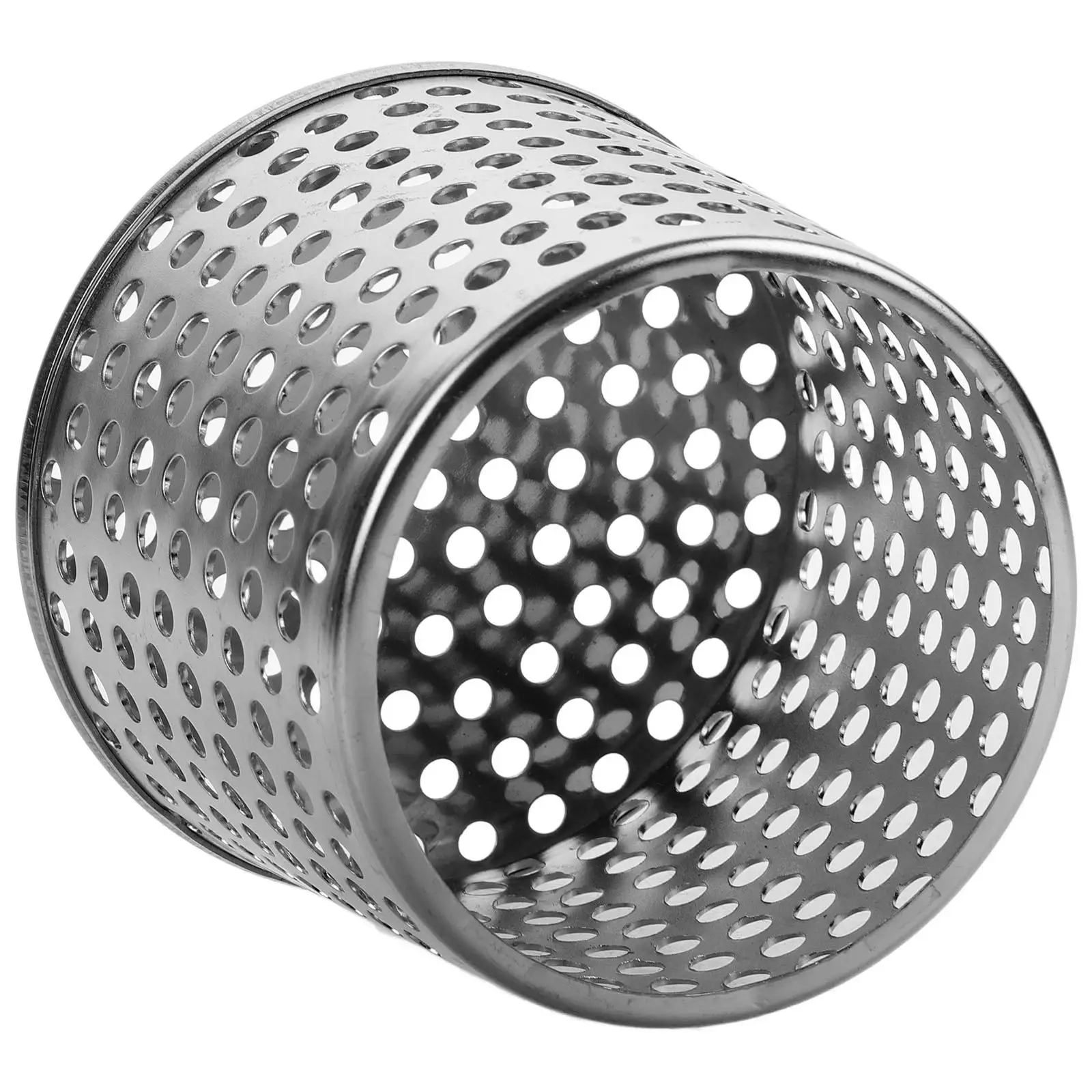 Stainless Steel Floor Drain Gutter Strainer Side Round Hole Anti Durable Roof Filter Leaf Guards Metal Gutter Universal