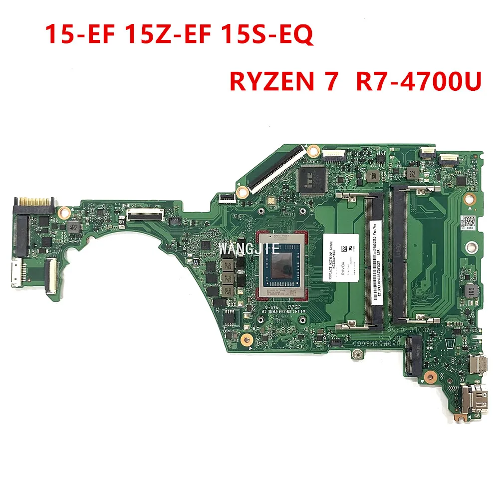 

DA0P5GMB6G0 для HP 15-EF 15Z-EF 15S-EQ материнская плата для ноутбука 0P5G RYZEN 7 R7-4700U CPU 100% полностью протестирована