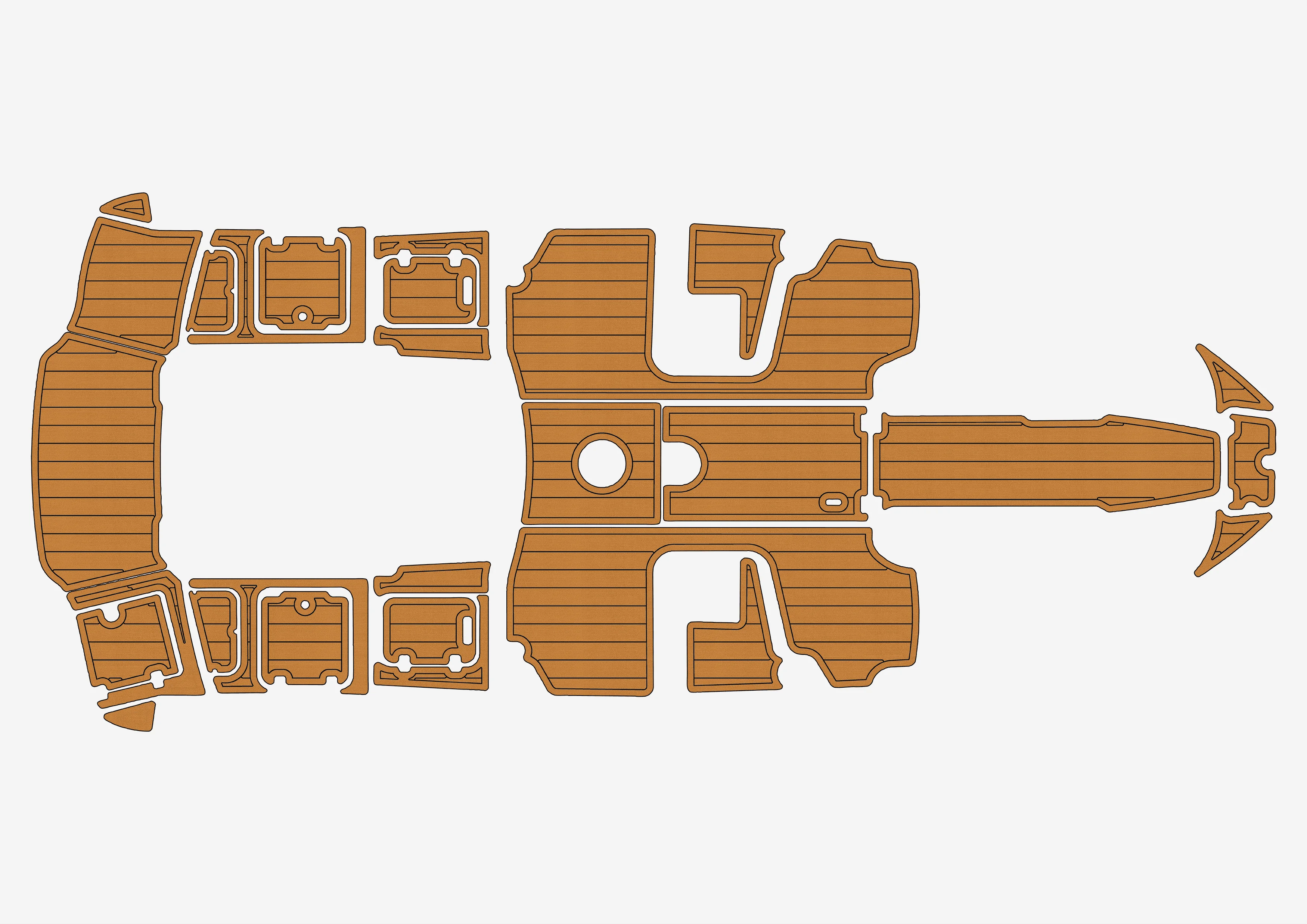 Anti-Skid Eva Faux … - image