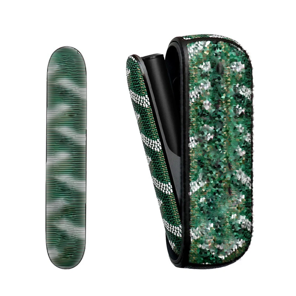 RUORUO 2 IN 1 Side Cover +Case for IQOS ILUMA Protective Holder Leather Protection for IQOS ILUMA I Case Accessories