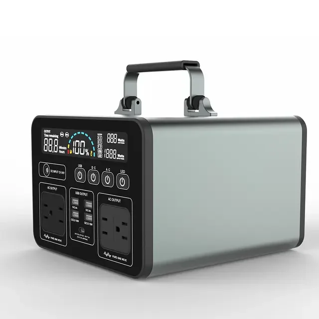 500W   Generator Fast Charging Portable Power Station High-power Solar Generator for Home Outdoor Use Power Bank