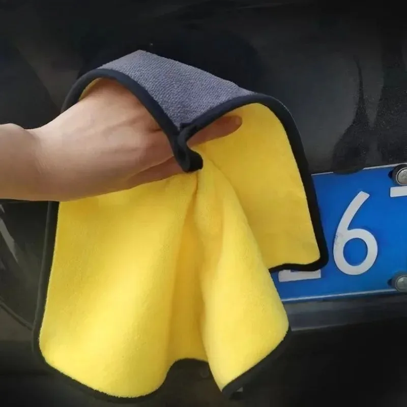 High-End Microfiber Car Wash Towel Absorbent Superior Quality Auto Cleaning Detailing Cloth for Car Wash Drying