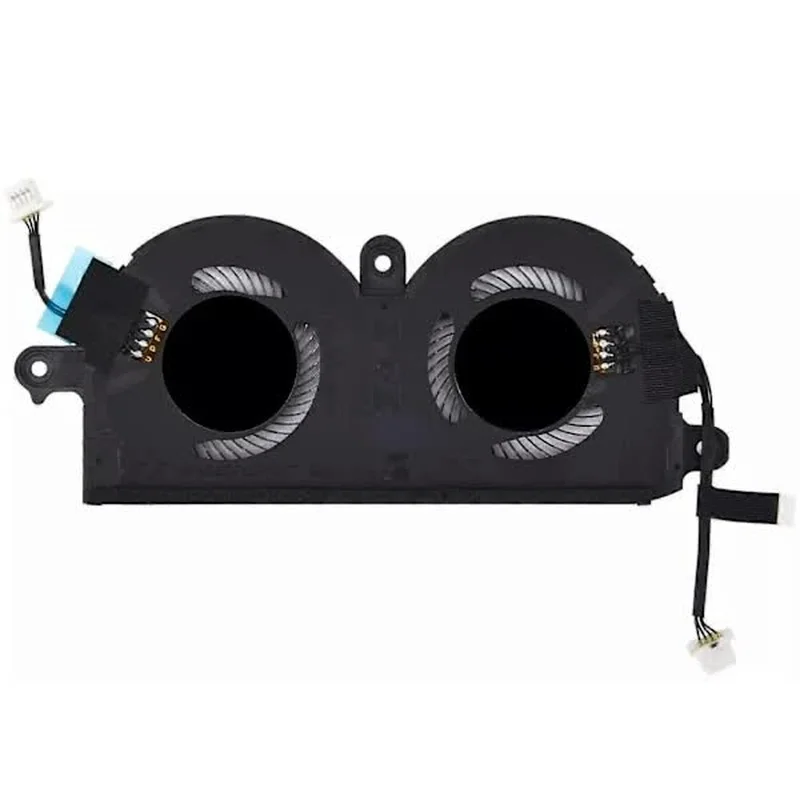 OEM Replacement for   Dell XPS 13 9370 9380 CPU Cooling Fan Replacement 4 Pin Black Laptop Fan