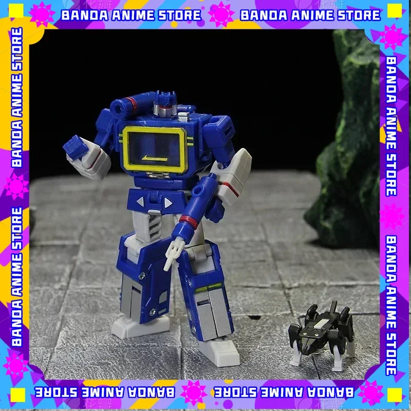 

PT-04 Transformation Soundwave PT04 with Tape G1 Mini Pocket War KO DX9 Action Figure Robot Toys Kids Gift in Stock