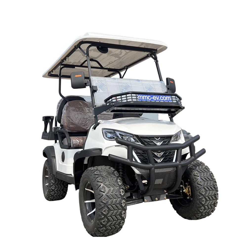 2 4 Passenger Lifted Adult Electric Car 2024 New Design Lithium Battery 4 Seater Golf Cart