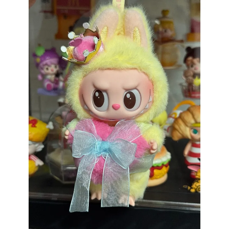 

Labubu Chess Adventure King Подвижная виниловая фигурка Queen Виниловая плюшевая подвеска Рождественская ограниченная серия Подарочная фигурка