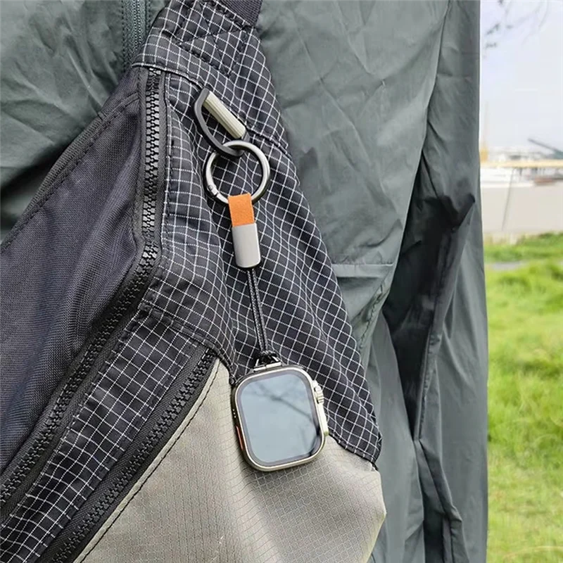 【Лист-Личность!】Короткая подвесная веревка, ожерелье, цепочка для часов, подходит для ремешка для умных часов, автомобильный/домашний ремешок для ключей, аксессуар для спортивных часов