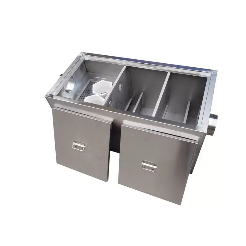 

Buried oil-water separator Commercial kitchen Hotel three-stage filtration sedimentation