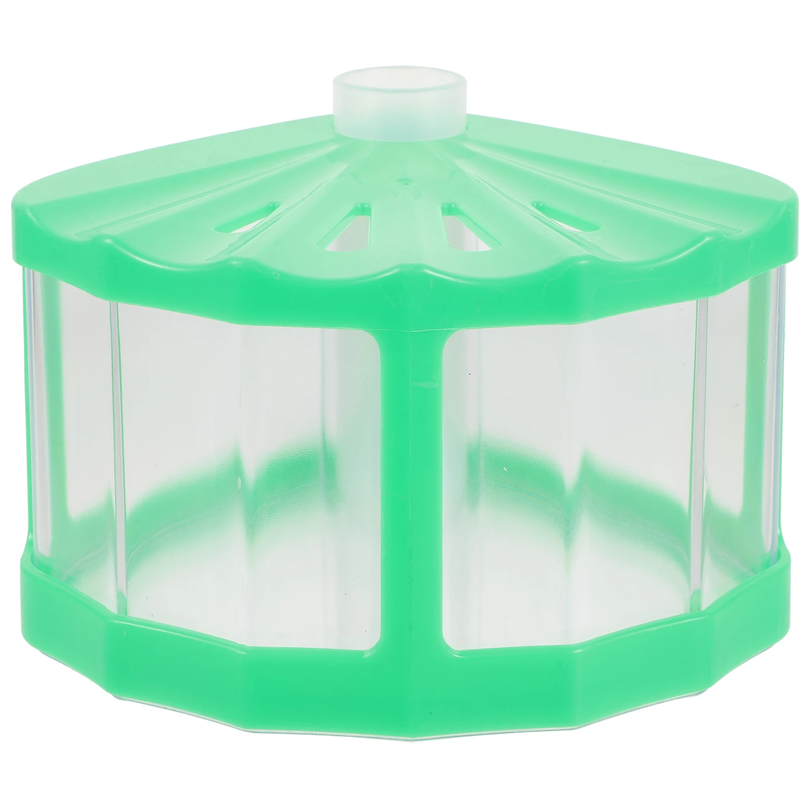 

Mini Jellyfish Tank Green Desktop Aquarium Transparent Goldfish Betta Bowl Plastic Office Home Garden Fish Tank Pet Supplies